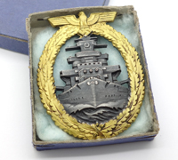 Minty – Cased High Seas Fleet Badge by Schwerin