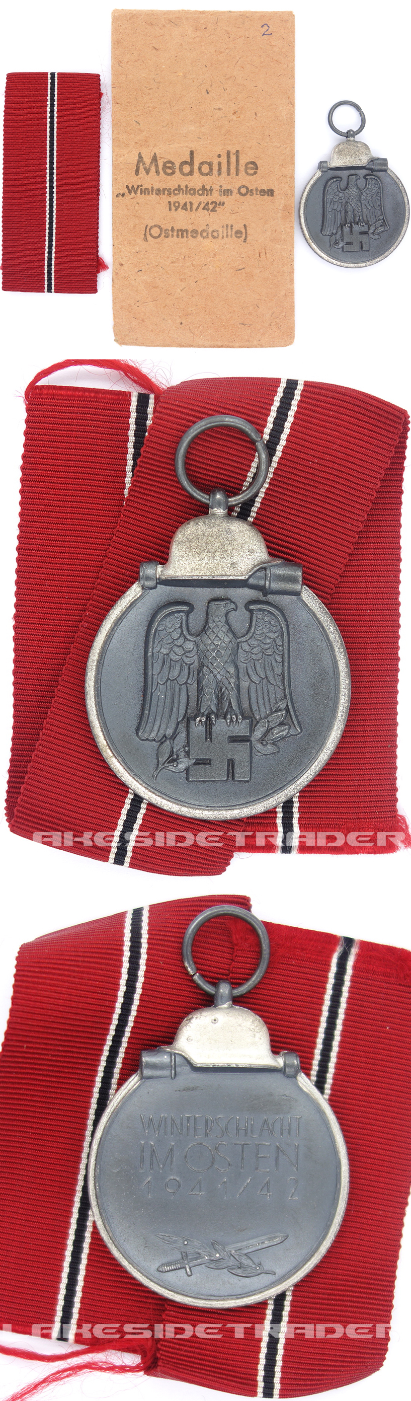 Eastern Front Medal by Metall Kunststoff