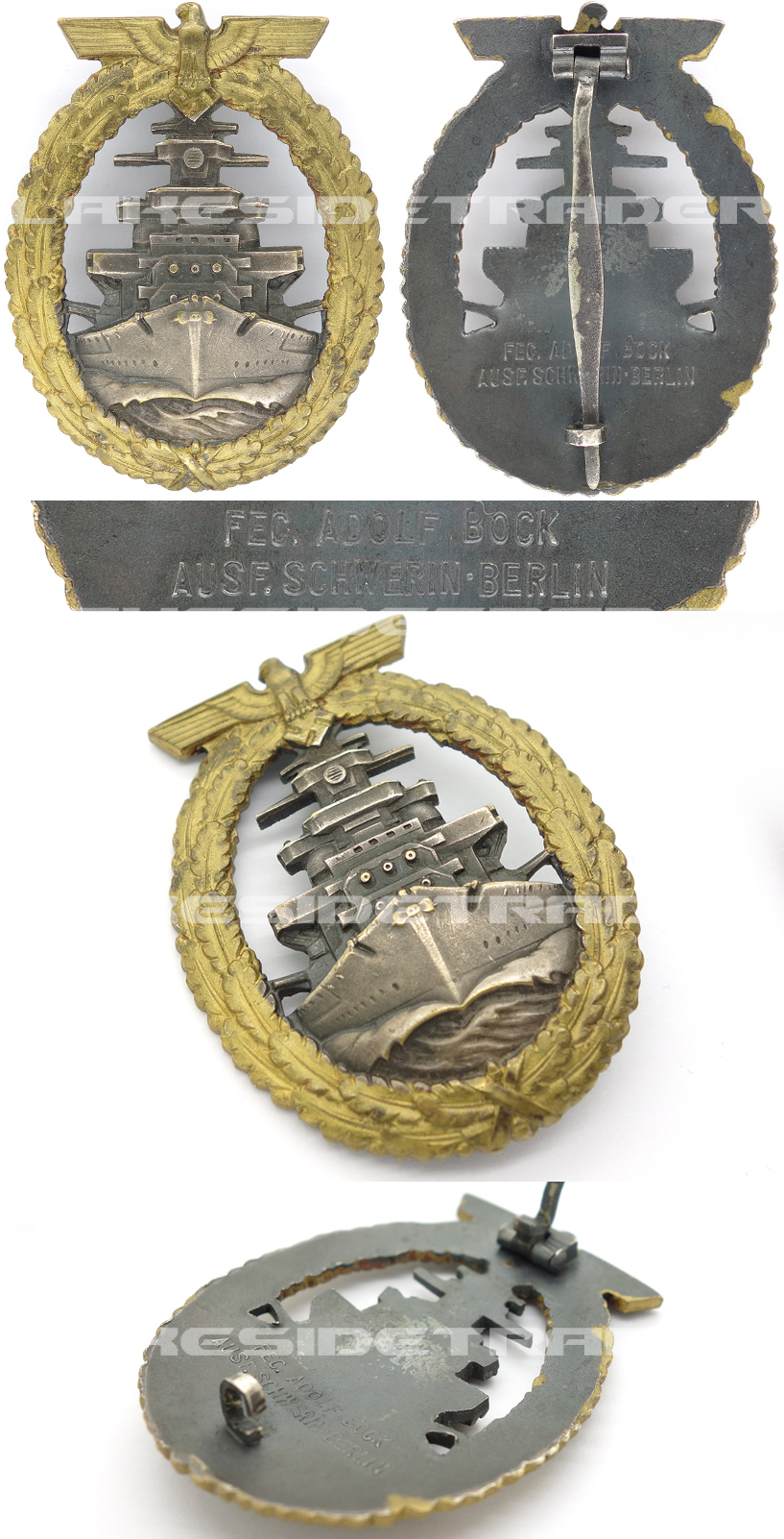 Navy High Seas Fleet Badge by Schwerin