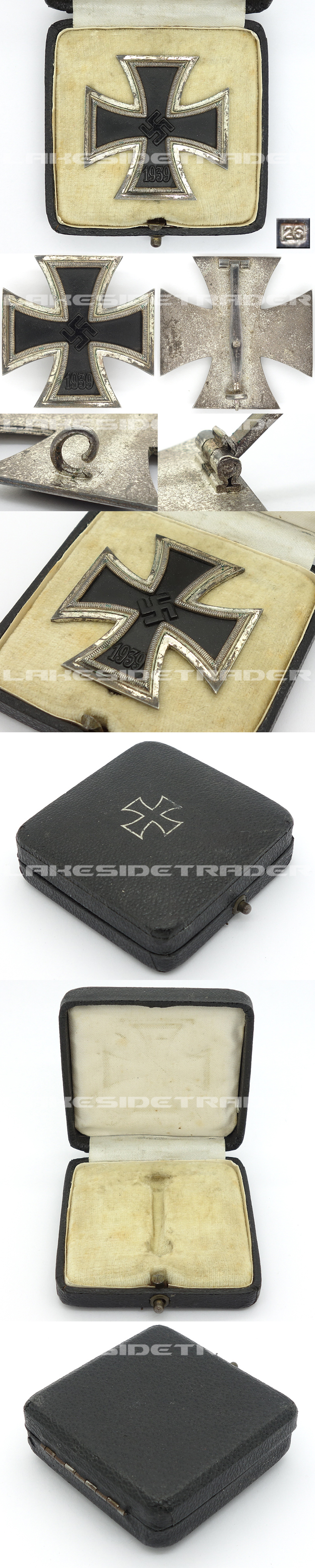 Cased 1st Class Iron Cross by 26