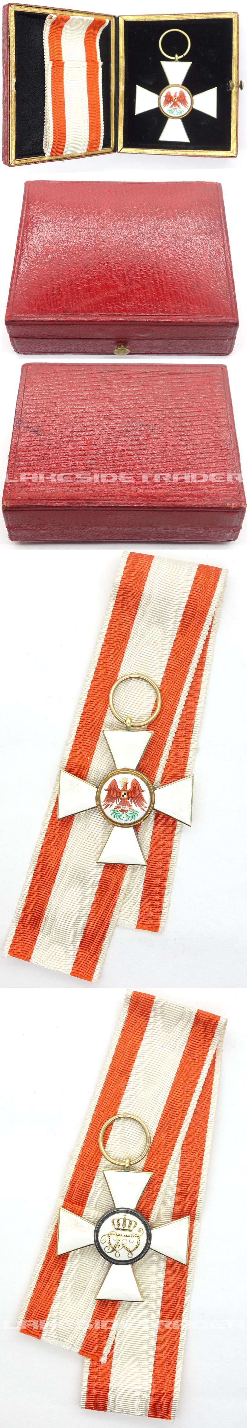 Cased 3rd Class Order of the Red Eagle