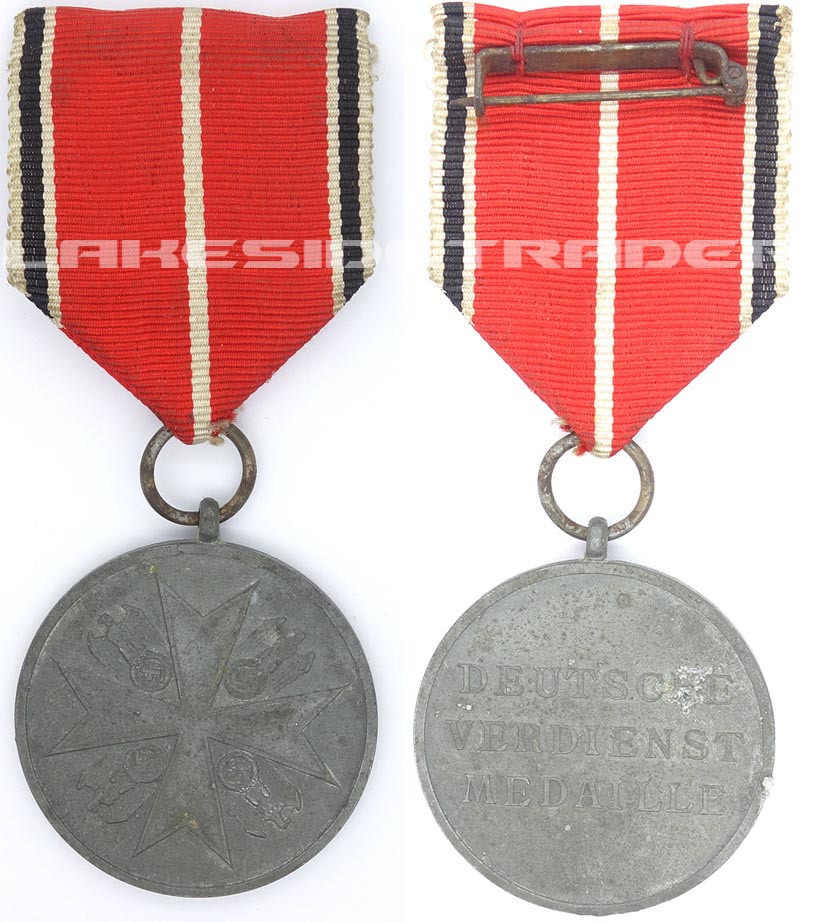 Order of the German Eagle in Bronze Medal of Merit by 30