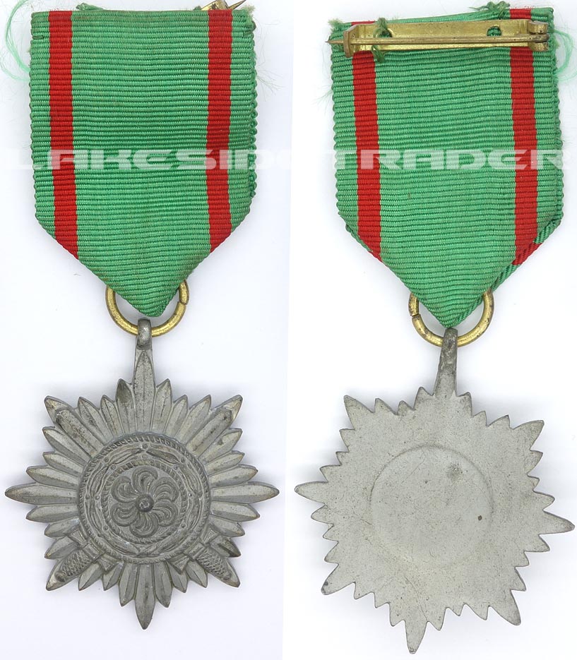 Gold 2nd Class Ostvolk Medal with Swords