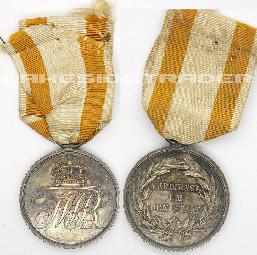 Prussian Military Honor Medal 2nd Class 1814