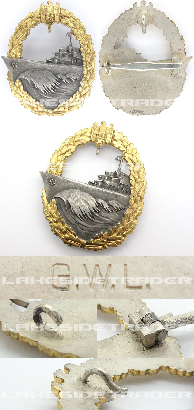 Mint - Navy Destroyer Badge by GWL