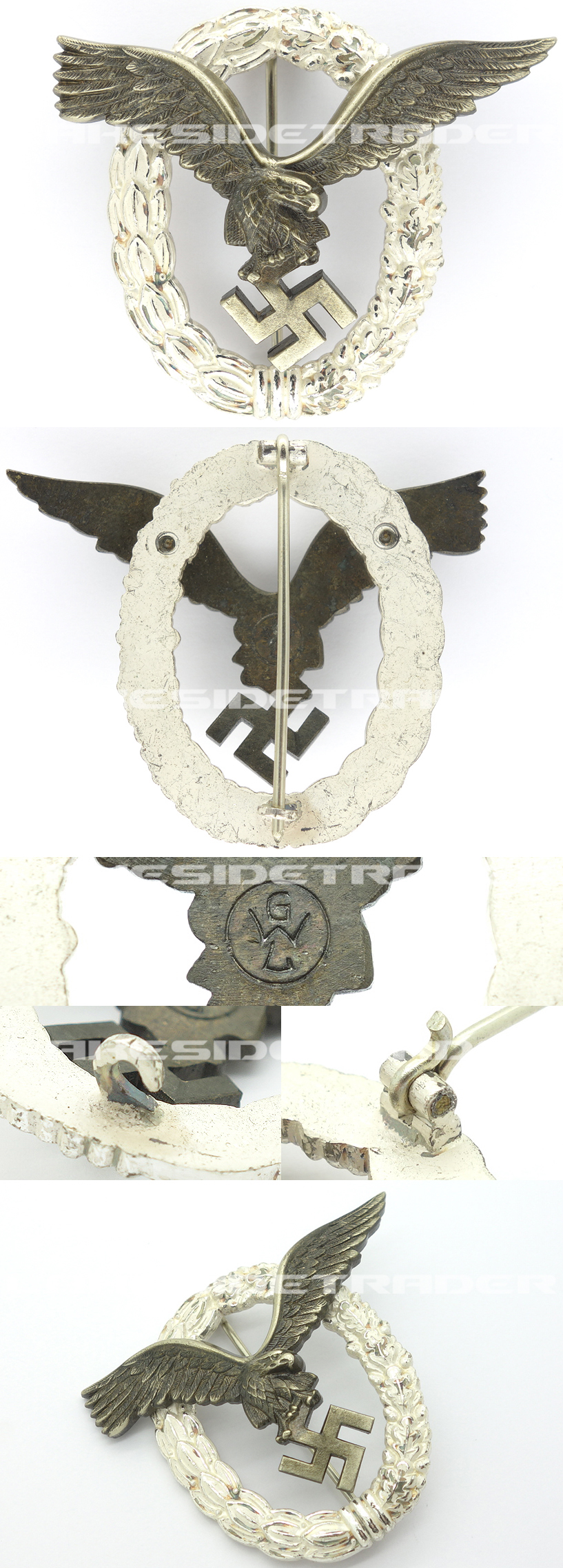 Mint - Luftwaffe Pilot Badge by GWL
