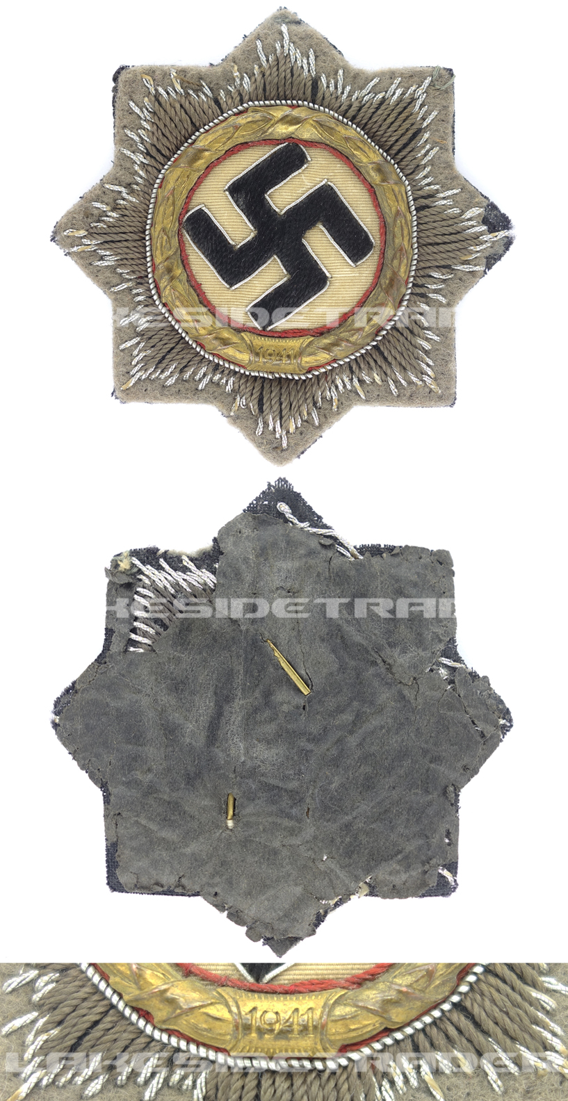 German Cross in Gold for the Waffen-SS