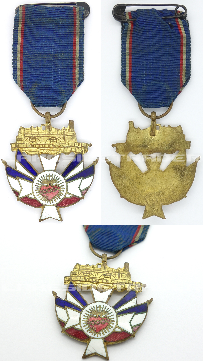 French – Christian Railroad Medal 1919