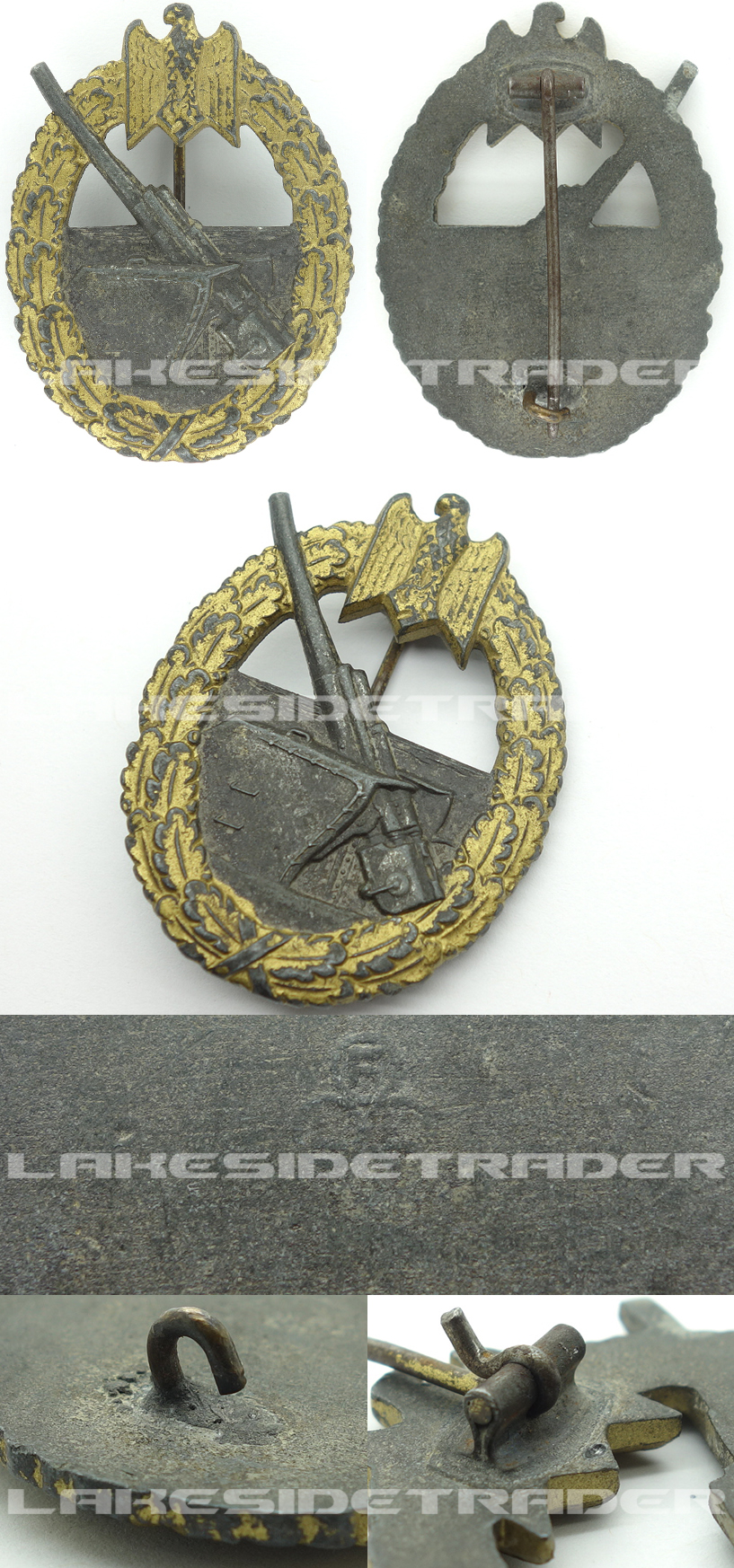 Navy Coastal Artillery Badge by FLL 43