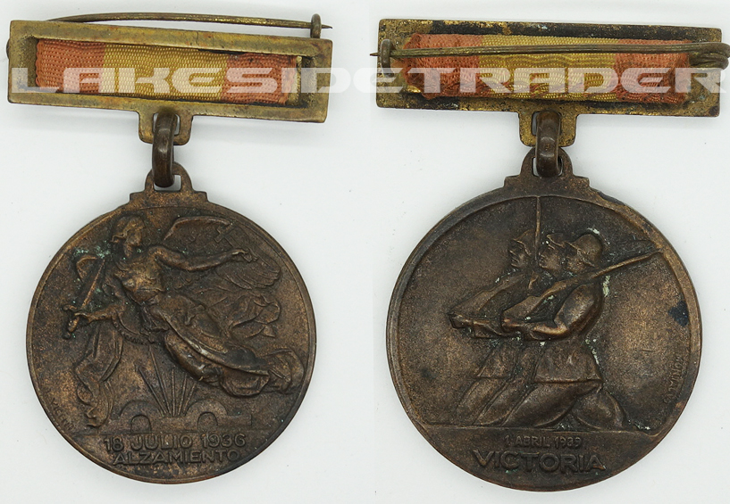 Spanish Civil War Victory Medal for Nationalists