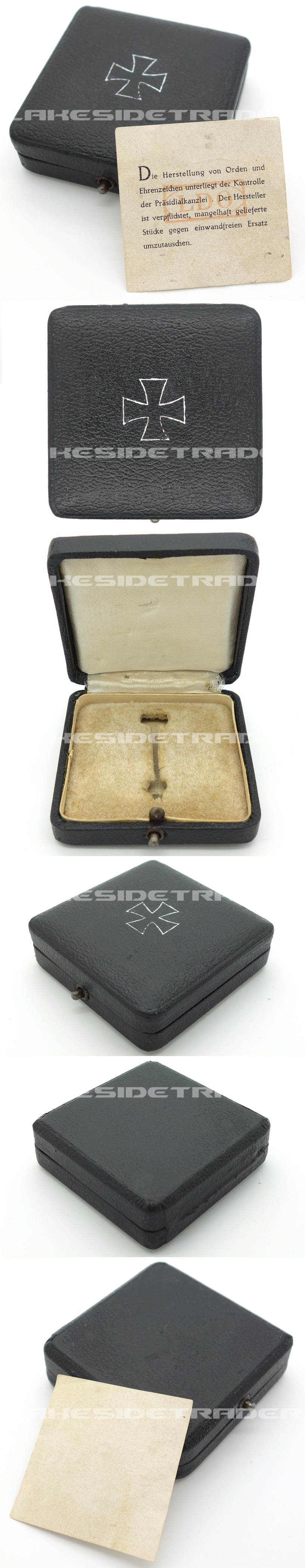 Issue Case for a 1st Class Iron Cross w LDO Insert