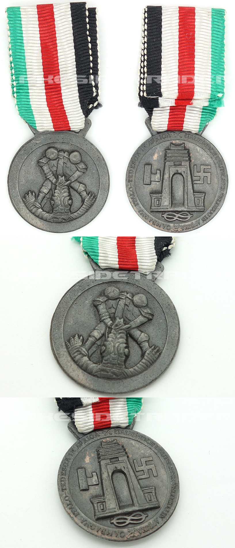Italian-German African Campaign Medal - Type 6