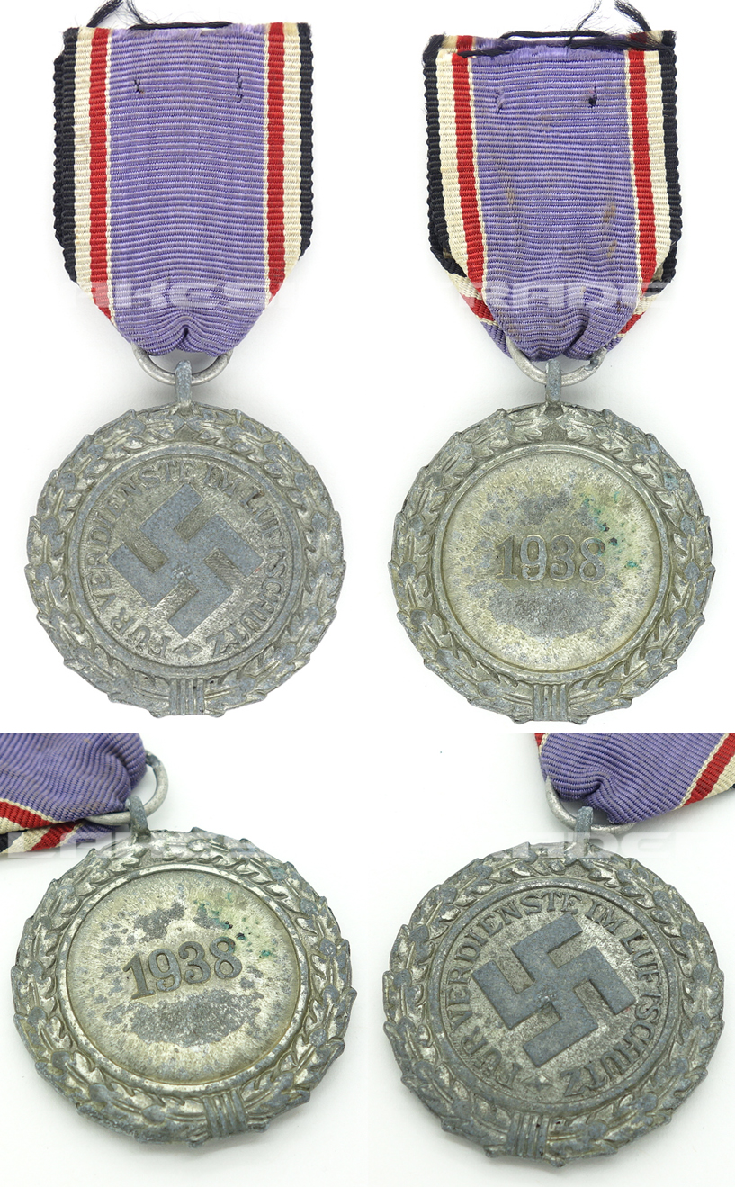 2nd Class Luftschutz Medal