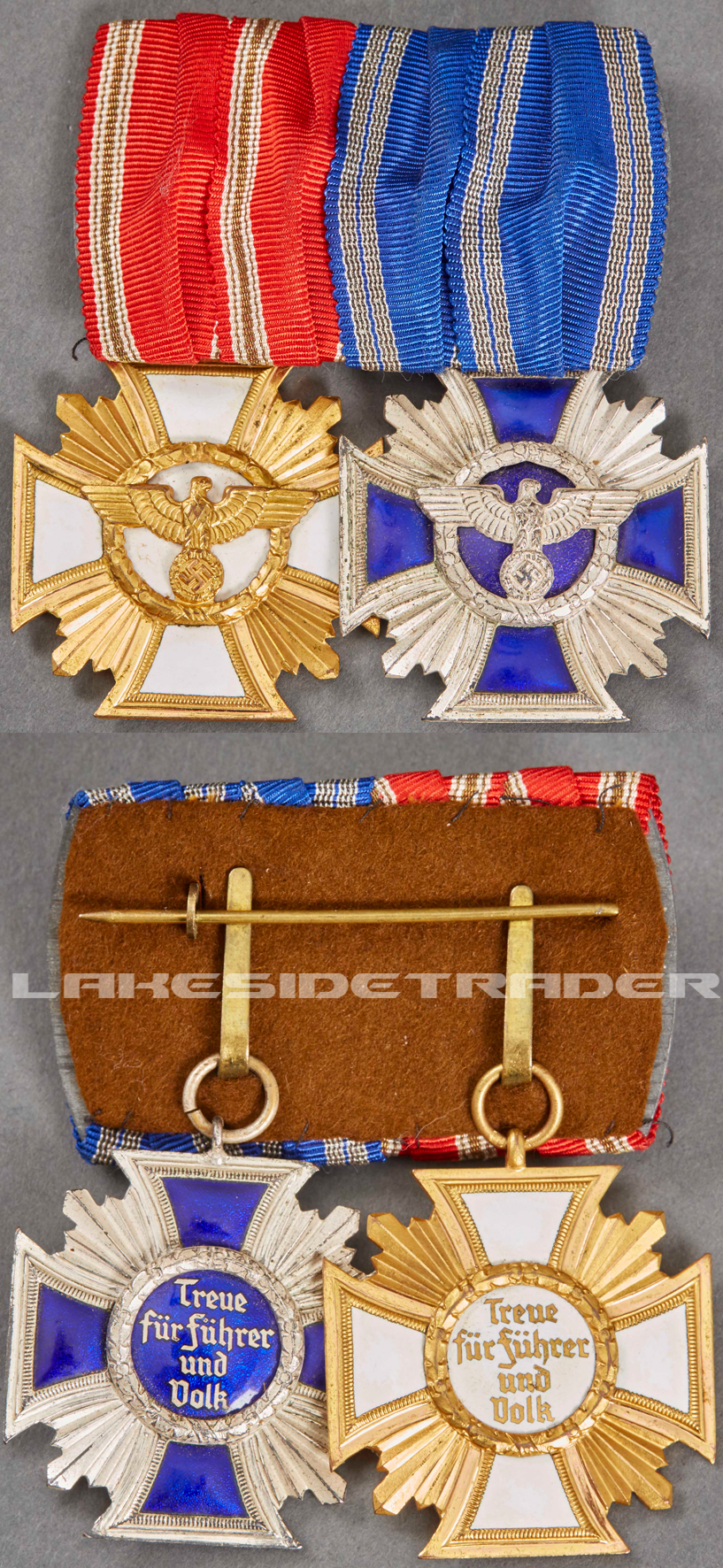 NSDAP Long Service Medal Bar