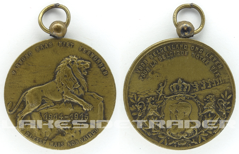 Belgian World War 1 Remembrance Medal