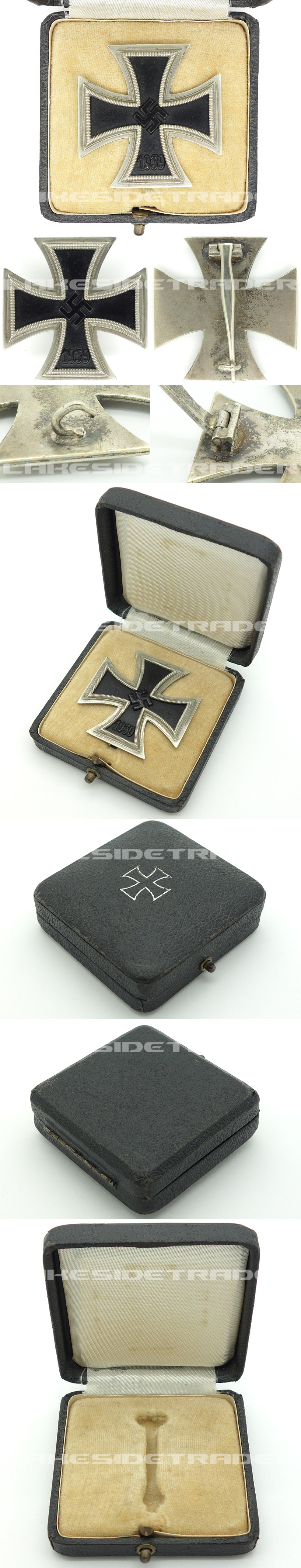 Cased 1st Class Iron Cross by P. Meybauer