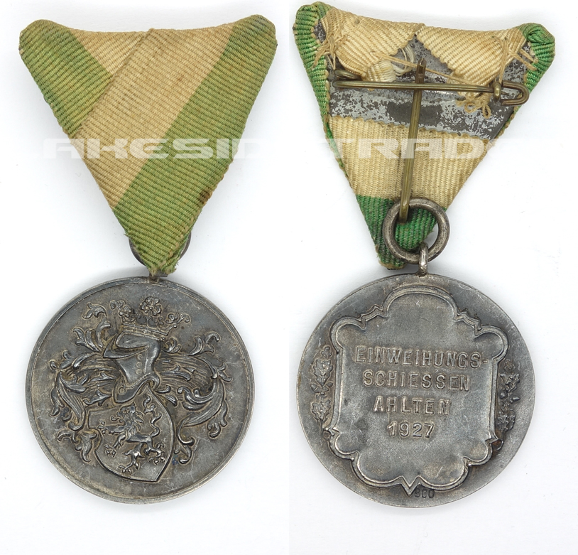 Shooting Medal 1927 Ahlten
