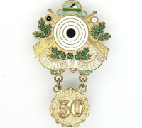 Shooting Award 50 Year member pin