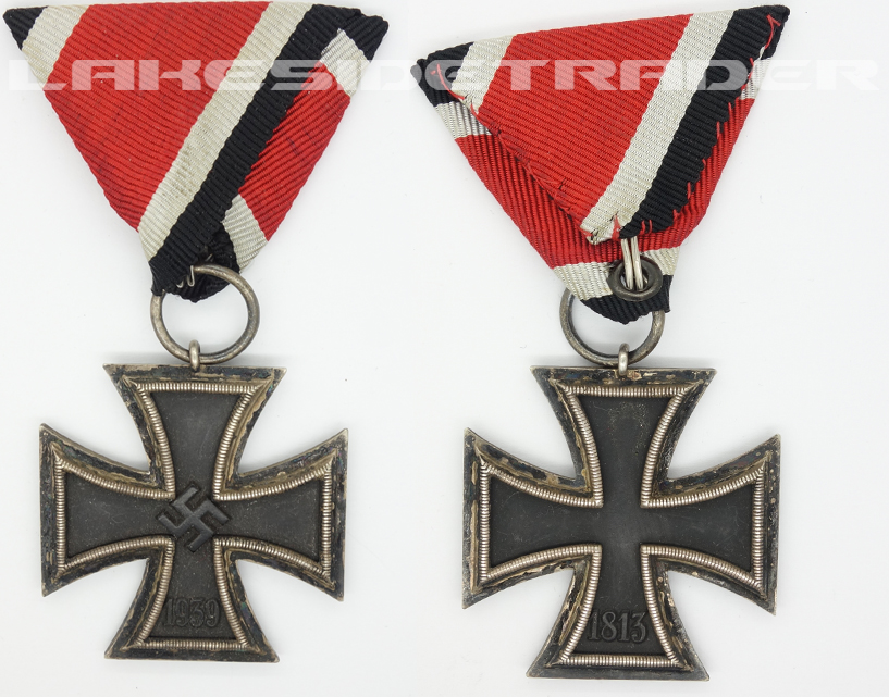 2nd Class Iron Cross on Austrian Mount-unmarked 24