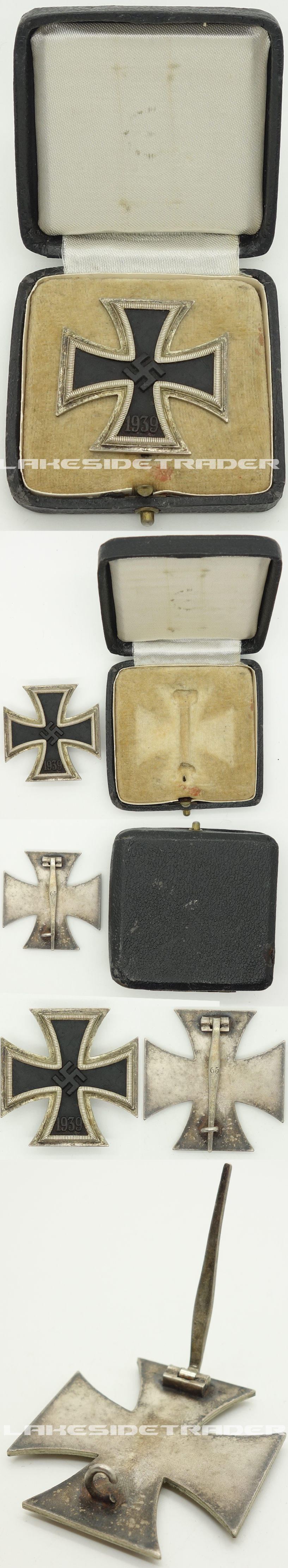 Cased & Carton 1st Class Iron Cross by 65