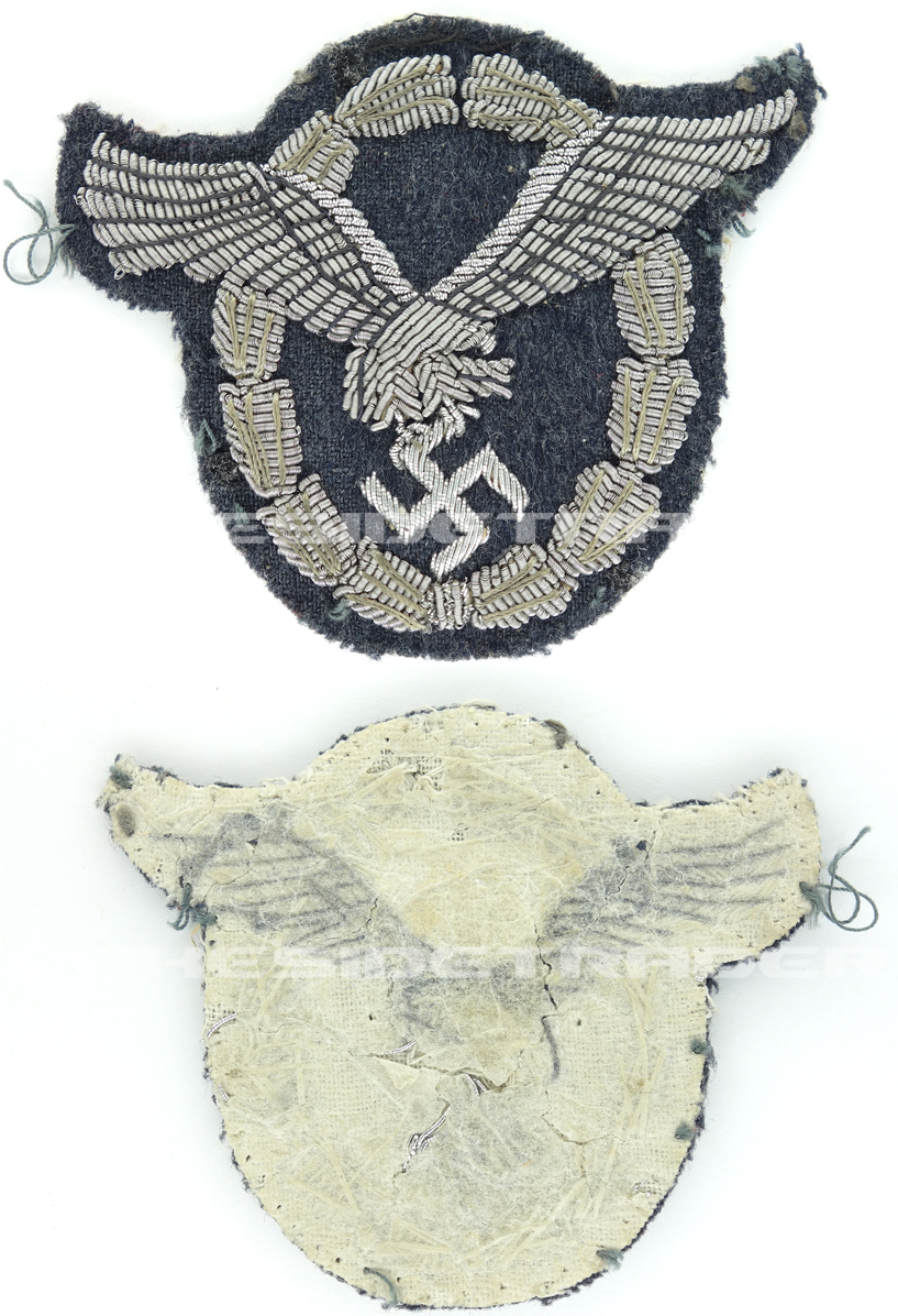 Luftwaffe Pilot Badge in Cloth for Officers