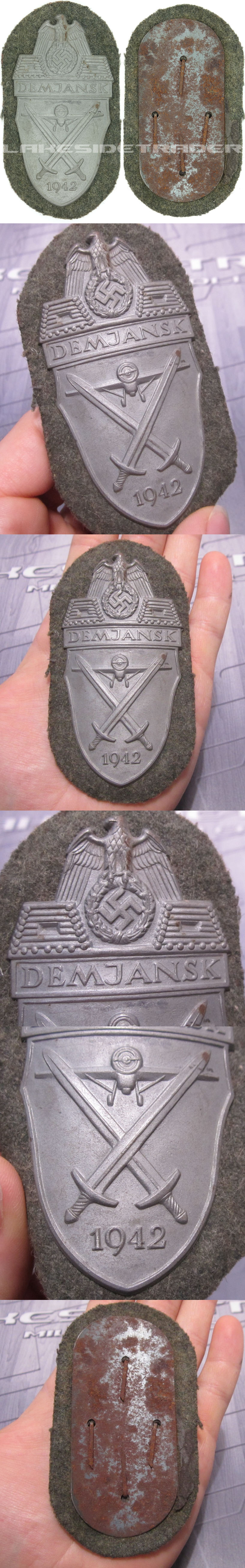 Army Demjansk Arm Shield