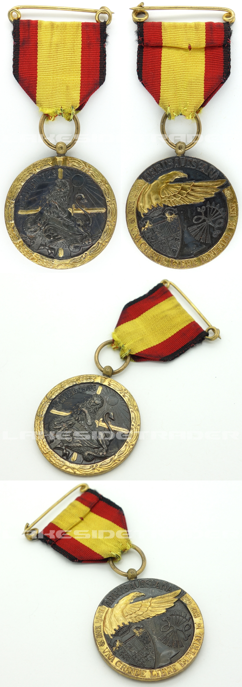Spanish Civil War Campaign Medal 1936-1939