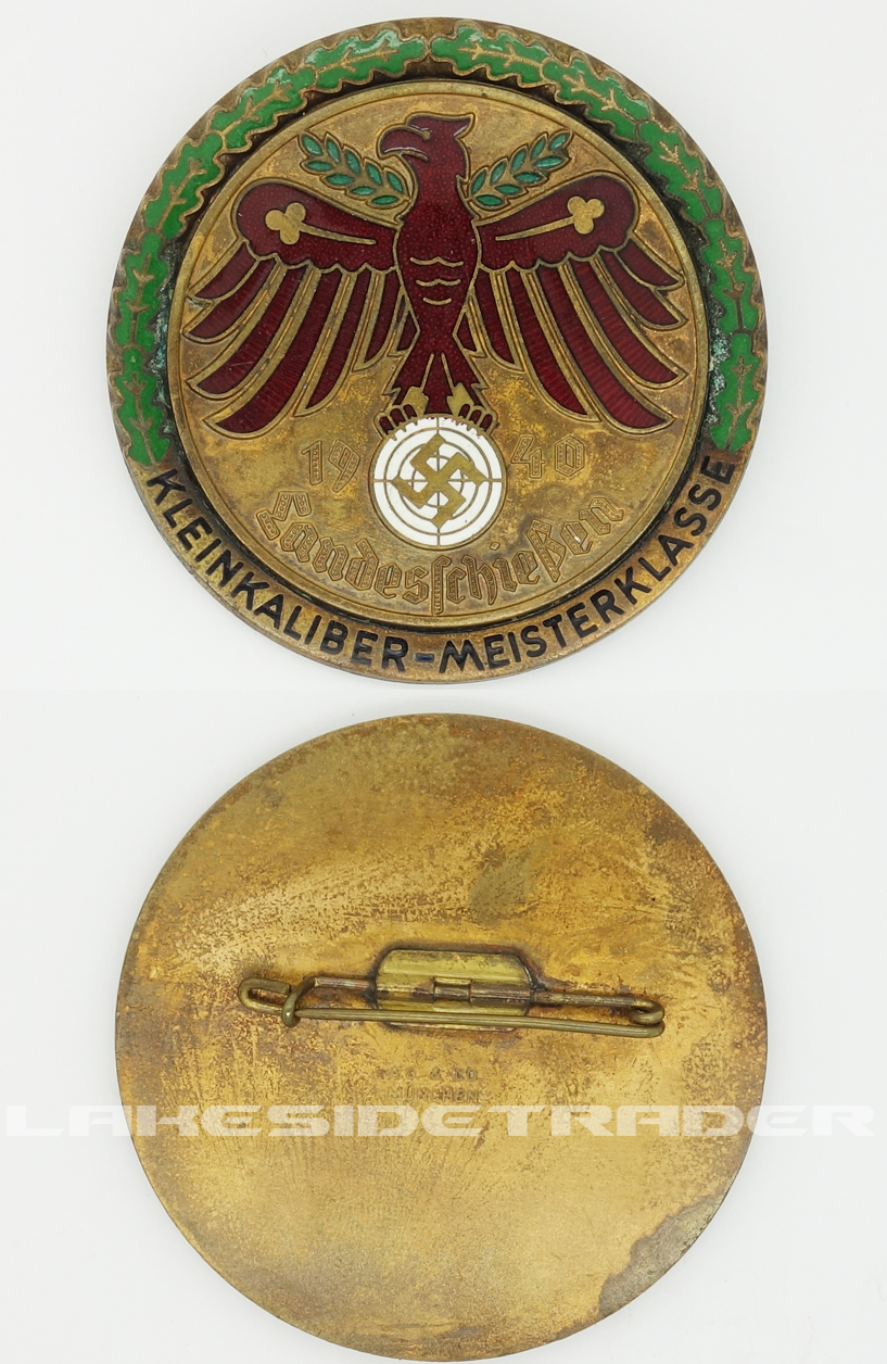 1940 German Master Class Small Bore Target Shooting Marksmanship Badge