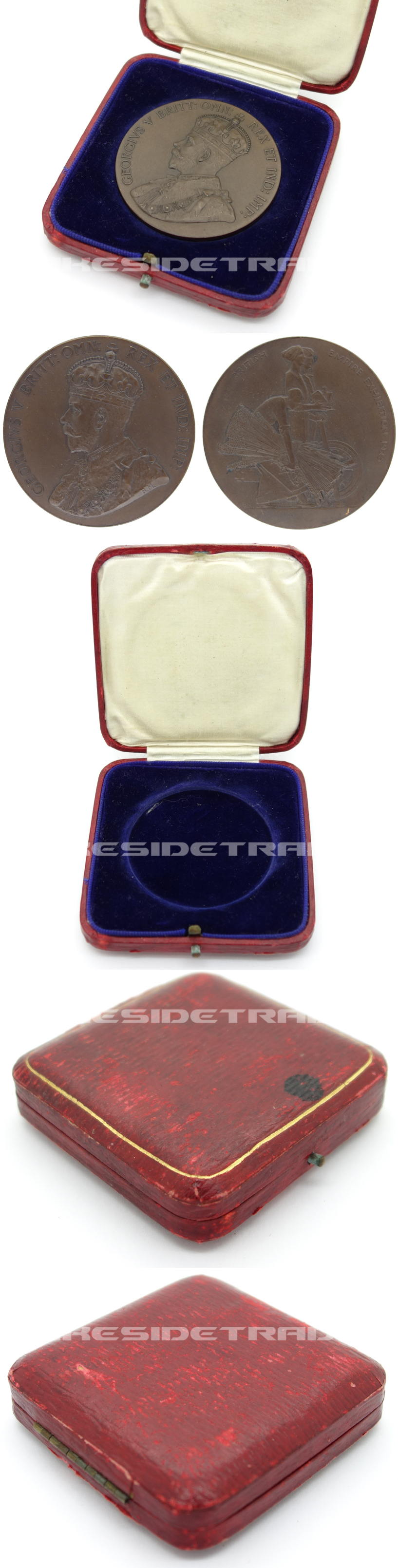 Cased British Empire Exhibition Medallion 1925