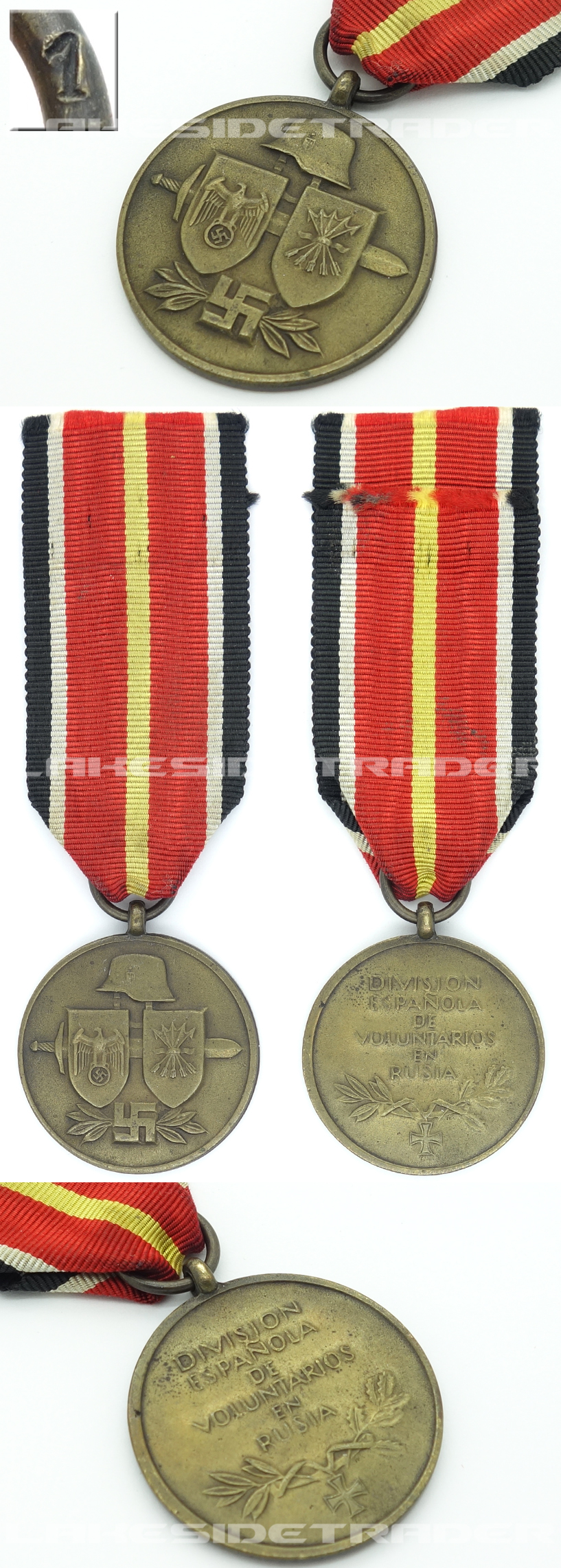 Minty - Spanish “Blue Division” Commemorative Medal by 1