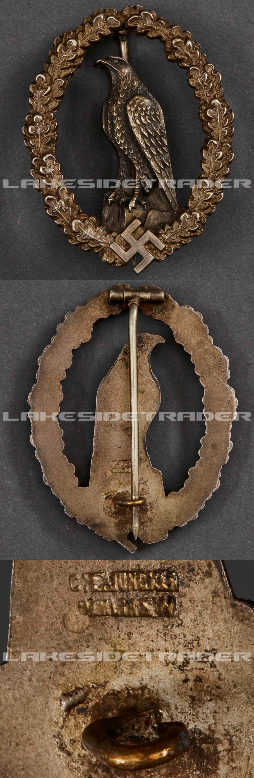 Luftwaffe Flyer's Commemorative Badge by Juncker