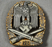General assault badge with 