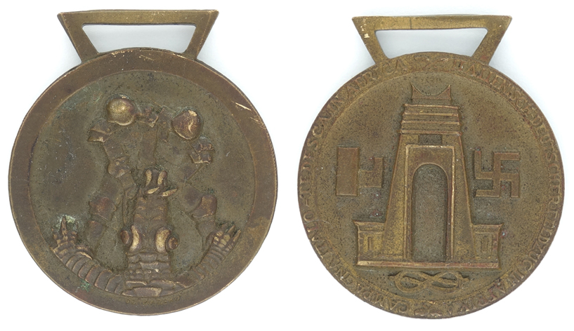 Italian-German African Campaign Medal by Lorioli