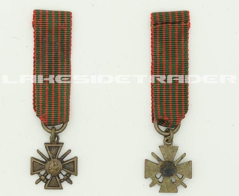 French Miniature Croix de Guerre