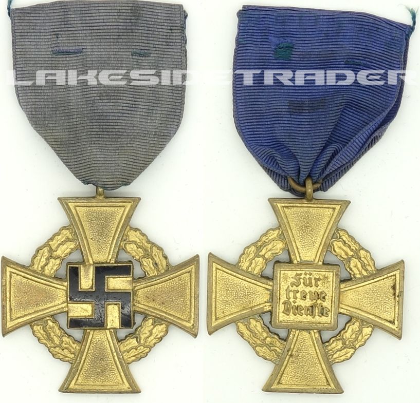  NSDAP 40 Year Faithful Service Cross