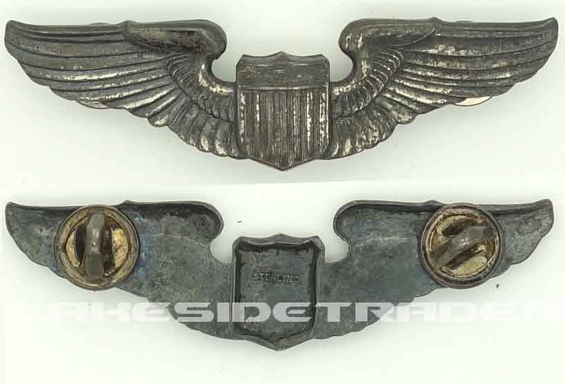 US Army Air Force USAAF Pilot Wings