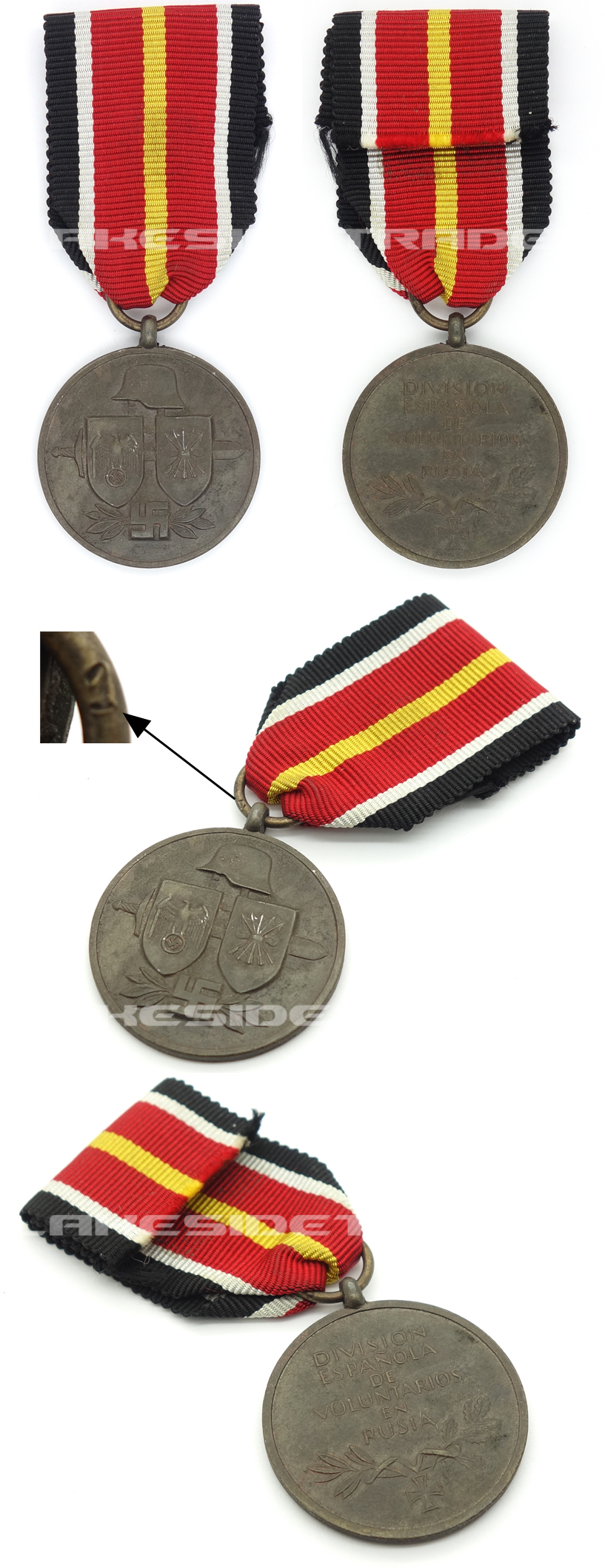 Spanish “Blue Division” Commemorative Medal by 1