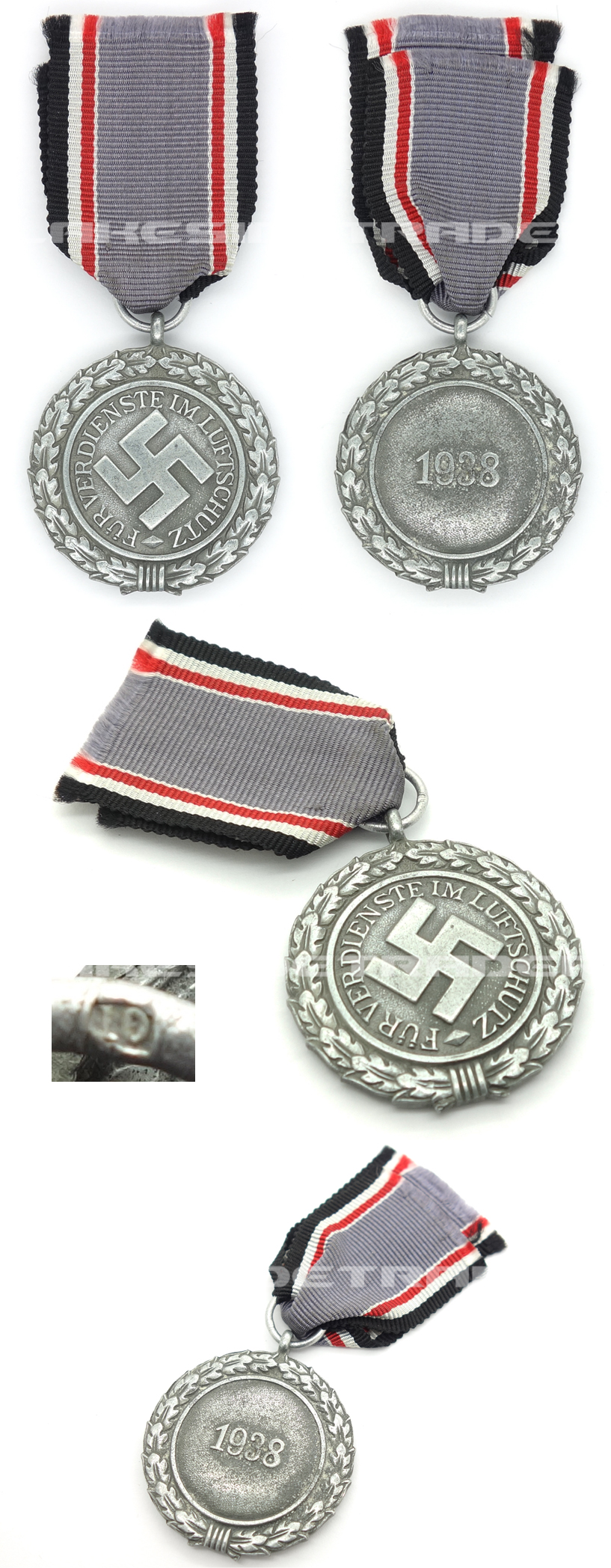 2nd Class Luftschutz Medal by 10