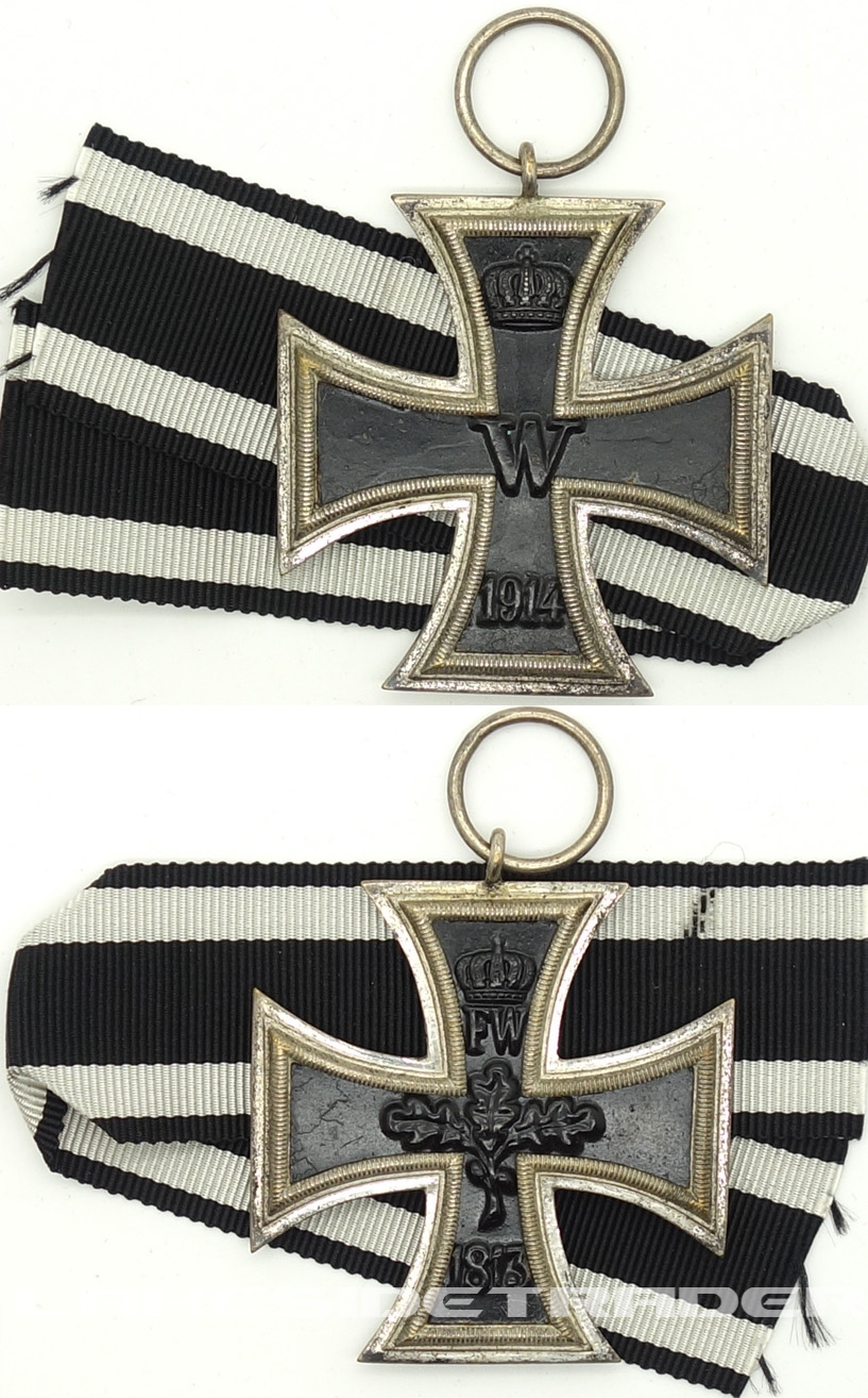 Imperial 2nd Class Iron Cross by Wilhelm Deumer