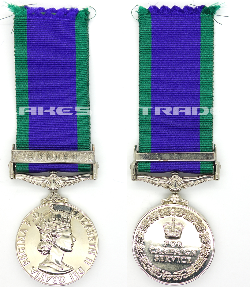 General Service Medal Borneo