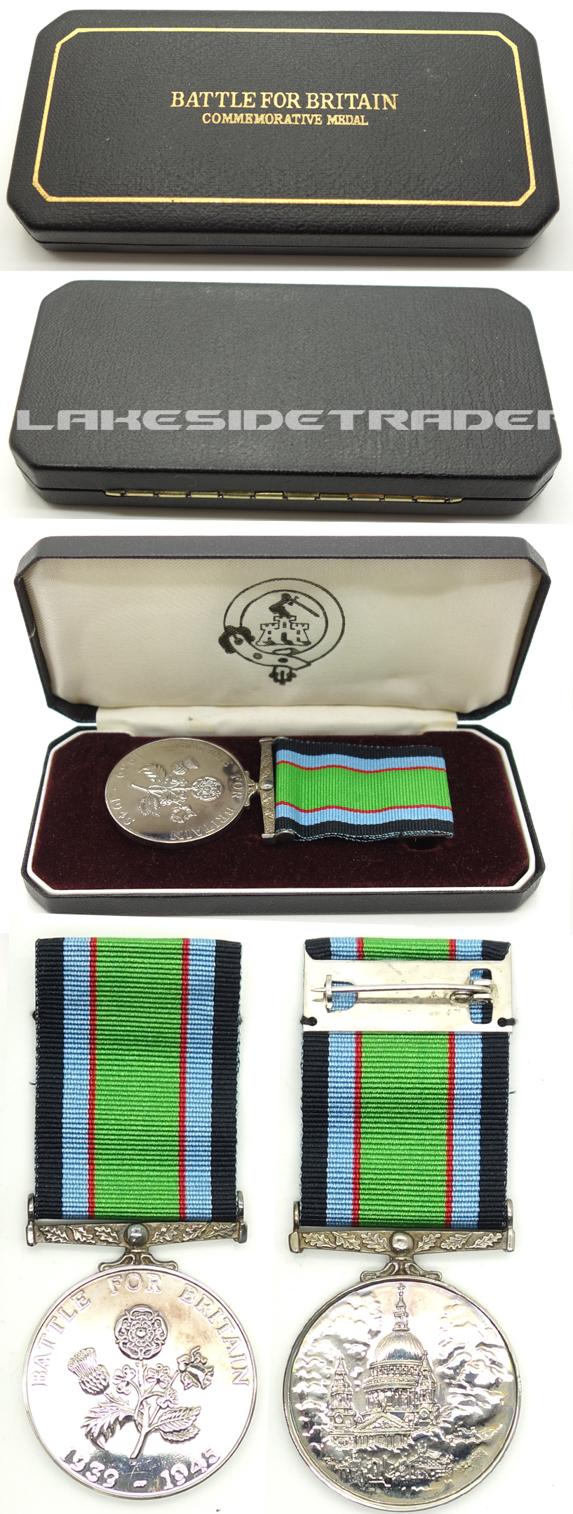 Cased Battle of Britain Commemorative Medal