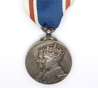 King George VI Coronation Medal, 1937