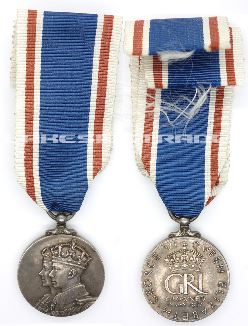 King George VI Coronation Medal, 1937