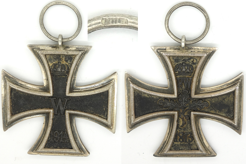 Imperial 2nd Class Iron Cross by WIEN