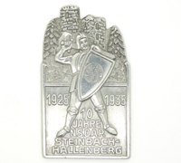10 Year Anniversary of the NSDAP in Steinbach-Hallenberg Table Medal
