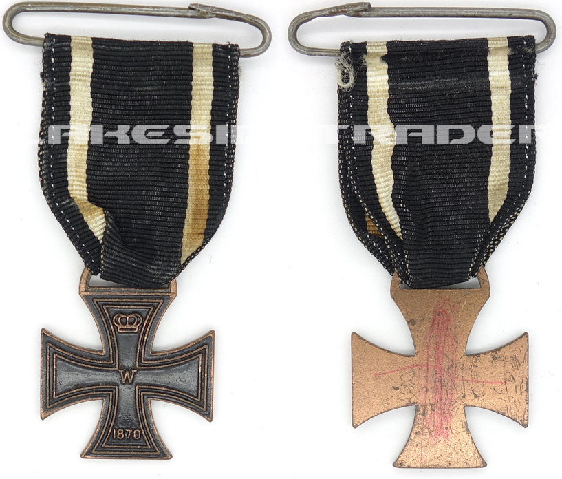 1870 German Miniature Iron Cross 2nd Class