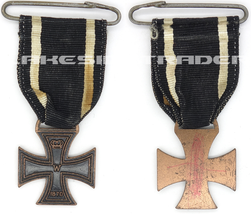 Toy - Miniature Iron Cross 2nd Class 1870