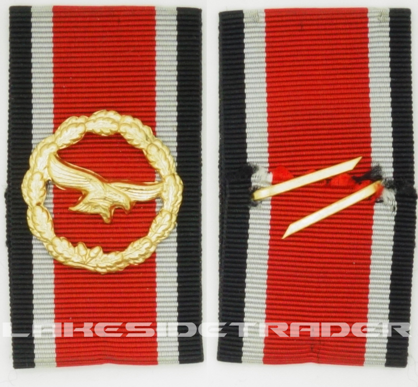 1957 Version – Luftwaffe Honor Roll Clasp