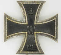 Imperial Cased 1st Class Iron Cross by Square Punch