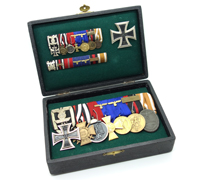 Cased Custom Army Medal Bar Assembly